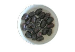 dry fruit in a bowl top view photo