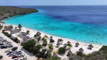 Landmark Cas Abao Beach in Willemstad Netherlands Curacao. photo