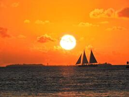 Landmark Florida Keys in Key West Florida in United States. Islands Tropical. photo