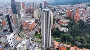 exterior colpatria torre en bogota distrito capital en Colombia.. paisaje viajar. foto