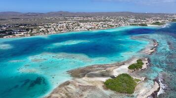 Amazing Caribbean Skyline in Oranjestad Caribbean Netherlands in Aruba. Beaches Amazing. photo