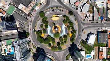 Beautiful Scenic Roundabout in Aracaju Sergipe Brazil. photo