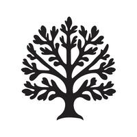 Abstract Tree Icon or Logo Design Template vector