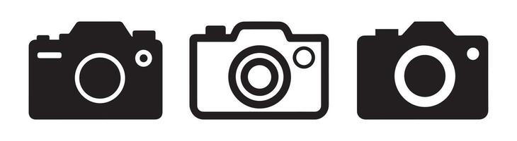 Abstract Photography Camera Icon or Logo Design Template vector