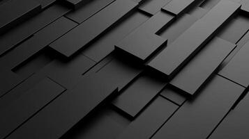 Dark geometric shapes creating an abstract background with a modern and stylish design photo