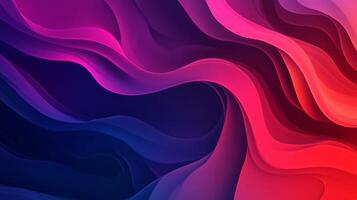 Colorful abstract background with flowing, wavy shapes creating a dynamic and vibrant visual photo