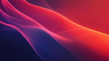 Smooth, elegant curves create a mesmerizing visual experience, blending warm and cool tones photo