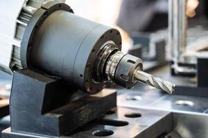 Introducing our new High Precision CNC Router Spindle with a specialized Drill Bit for versatile Metalworking Applications across industries photo