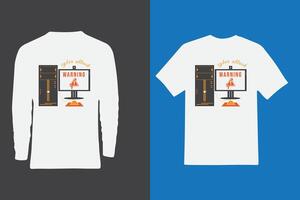 Typography t-shirt design template vector