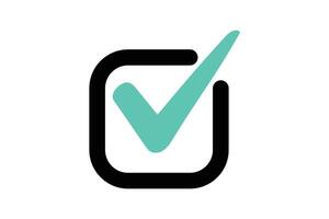 Accept okay symbol for approval design. vector