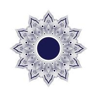 Stylish decorative mandala design background vector