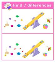 Logic puzzle game for children. Preschool worksheet activity. vector