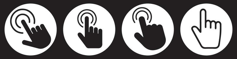 Easily editable. Pointer Hand Icon. vector