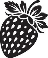 A white background featuring a strawberries illustration in EPS 10. vector