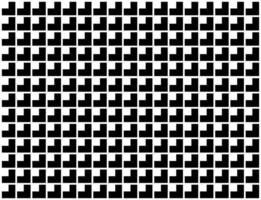 Square Silhouette Motif Pattern, can use for Decoration, Wallpaper, Wrapping Paper, Carpet, Floor, Background, or Graphic Design Element. BW vector