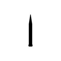 Missile Silhouette, can use for Art Illustration, Icon, Symbol, Pictogram, News Illustration, or Graphic Design Element. Flat vector