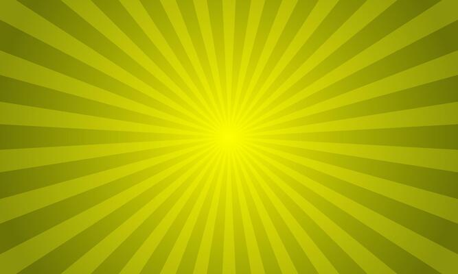 Yellow radial burst background design
