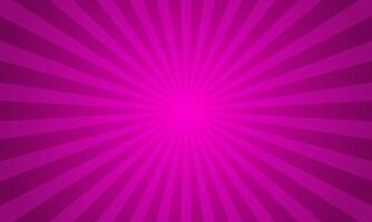 Pink radial burst background with glow vector