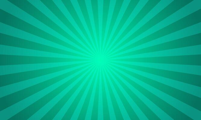 Green radial burst background design