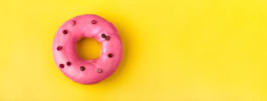 donut colorful background photo