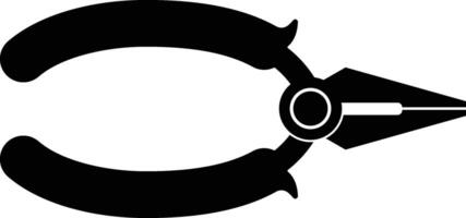 Pliers Icon Symbol vector