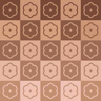 Mocha mousse Pantone geometric pattern vector