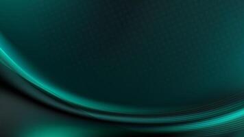 Abstract background with flowing, deep teal waves vector