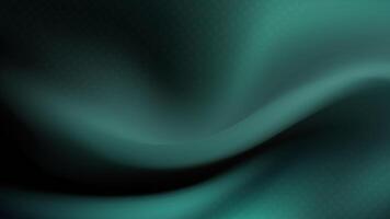 Abstract background with a flowing emerald green gradient vector