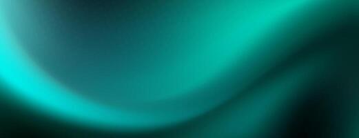 Abstract teal gradient background with a soft wave vector