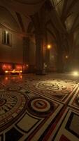 Expansive Room With Multiple Floor Tiles video