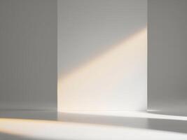 Black studio background illuminated by white lightingBlack studio background illuminated by white lighting. photo