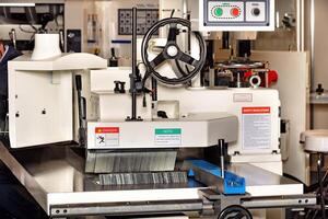 Precision machining equipment with detailed controls set in a modern workshop environment photo