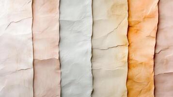 Textured abstract backgrounds in soft pastel colors create serene atmosphere photo
