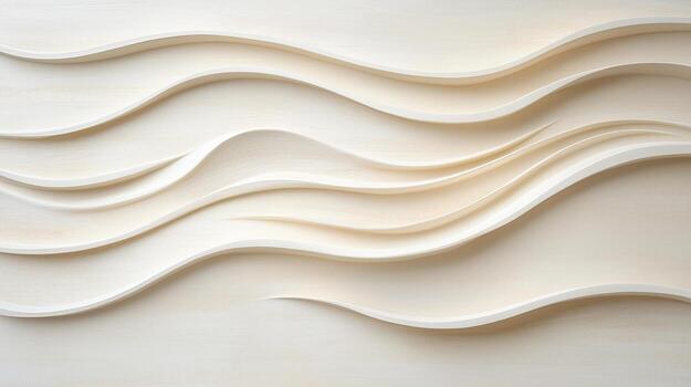 Soft flowing lines create tranquil and serene atmosphere in this artwork photo