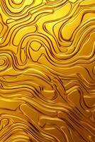 Gold abstract waves create a dynamic texture in a modern design photo