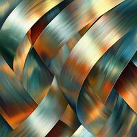Abstract colorful woven patterns creating a dynamic visual texture photo