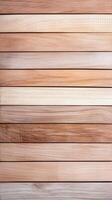 Wooden panels arranged in a pattern showcasing various shades and textures photo