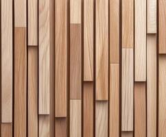 Natural wooden texture with varying shades and dimensions in a structured layout photo