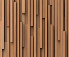 Textured wood paneling with vertical and horizontal lines in warm colors photo