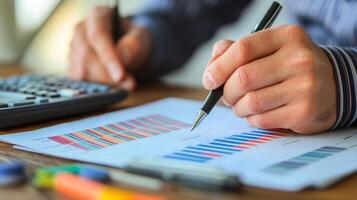 Analyzing Financial Data for Strategic Business Decisions photo