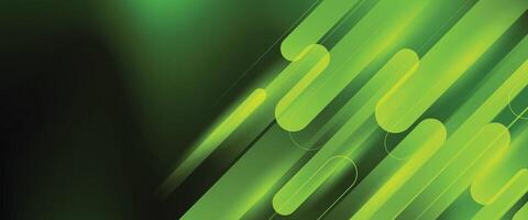 Green abstract and furistic concept. Technology background. vector