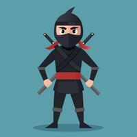 Gallant soldiers standing in army uniform vector
