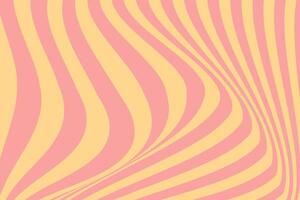 An abstract image featuring flowing wave patterns in pink and yellow, creating a vibrant and playful visual aesthetic, suitable for modern graphic design, backgrounds, and digital art purposes vector