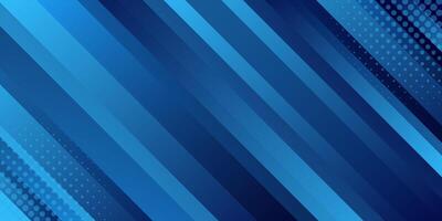 Dark blue modern dynamic background with halftone. Gradient futuristic wallpapers with diagonal stripes vector