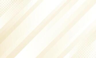 Beige abstract dynamic background with halftone. Gradient texture with smooth stripes vector