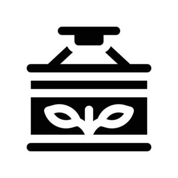 container solid icon. vector