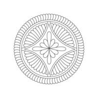 Decorative ornament in ethnic oriental style file vector