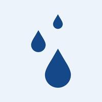 Drop water trendy beautiful creative abstract illustration colorful useful design vector