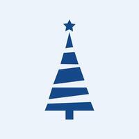 Christmas tree trendy beautiful creative abstract illustration colorful useful design vector