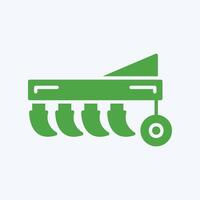 Plow trendy gorgeous creative abstract illustration colorful useful design vector